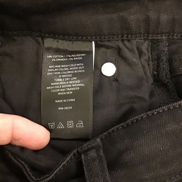 Kut From The Kloth 4 Katy Boyfriend Women’s Jeans Black Stretch KP799MH4R - Picture 11 of 13